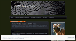 Desktop Screenshot of emptyallcages.com